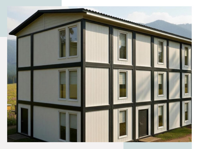 Модульные общежития в Малоярославце