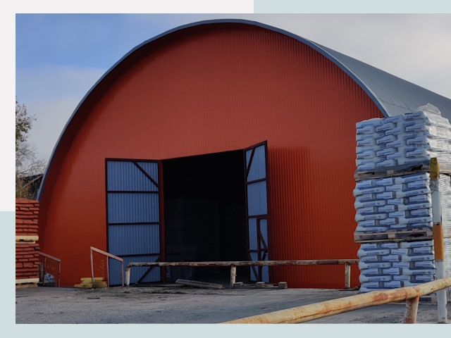 Полукруглые ангары по цене от 621 руб. в Малоярославец