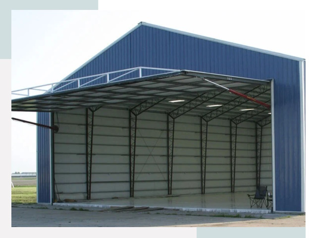 Прямо стенные ангары в Малоярославце