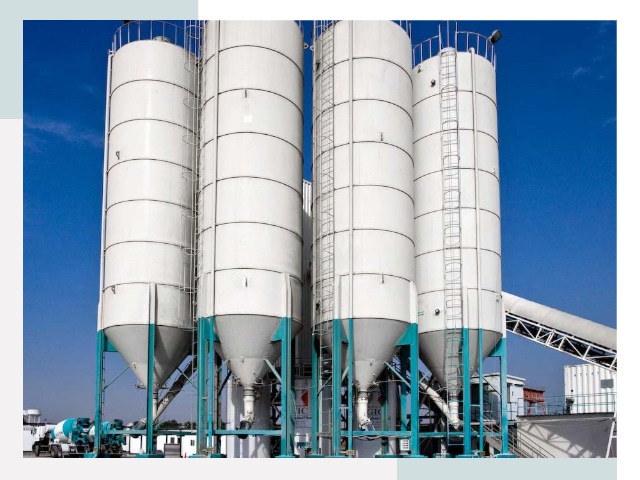 Строительство цементных силосов в Малоярославце
