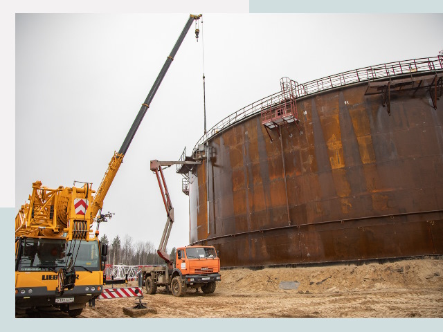 Монтаж резервуаров в Малоярославце от 621 руб. за м³