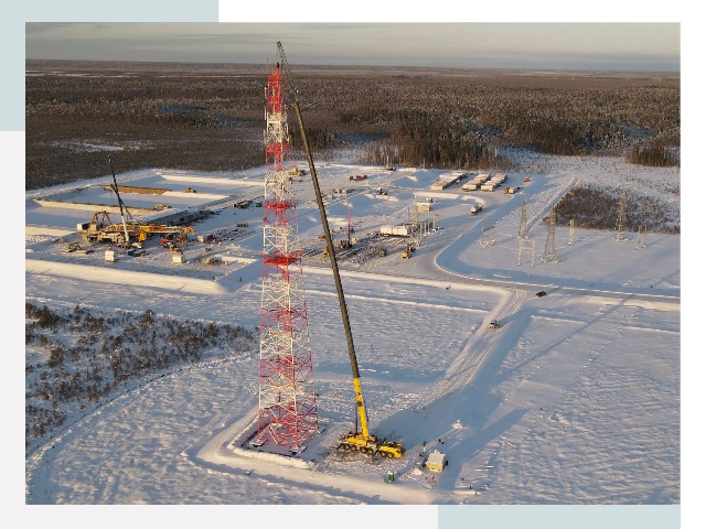 Мачты связи в Малоярославце