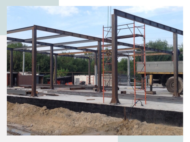 Фундамент для ангаров в Малоярославце