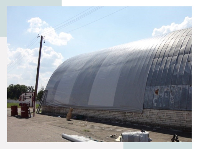 Ремонт ангаров в Малоярославце