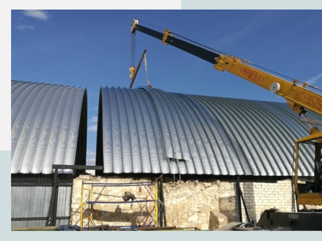 Реконструкция ангаров в Малоярославце от 621 руб.